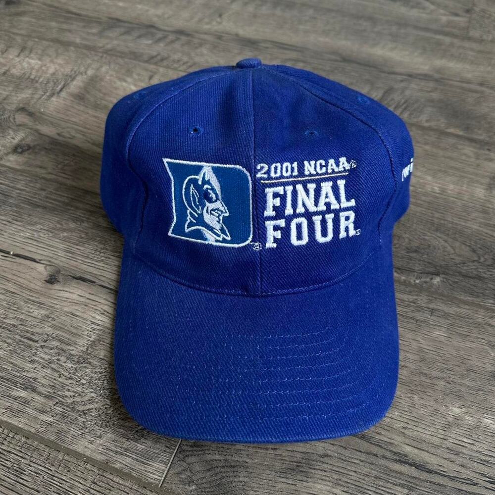 Vintage 2001 NCAA Duke Final Four College Basketball Hat Cap